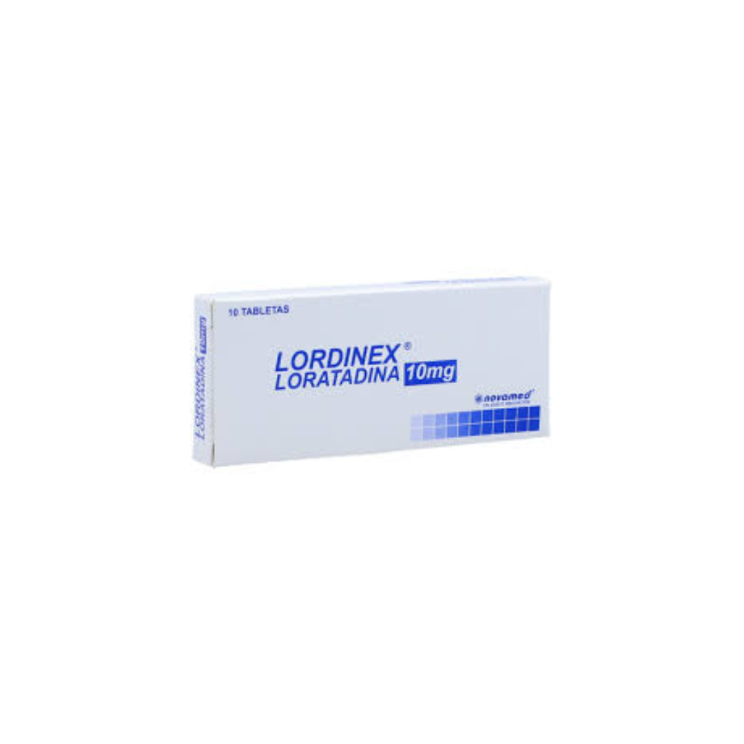 LORDINEX 10 MG TABLETA CAJA X 10