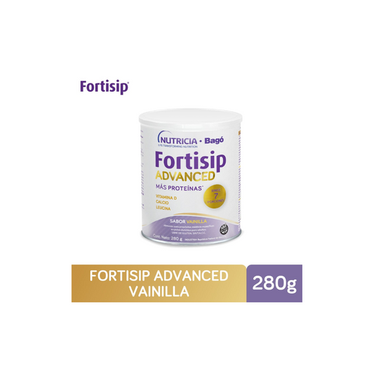 FORTISIP ADVANCE VAINILLA POLVO ORAL LATA X 280 GR