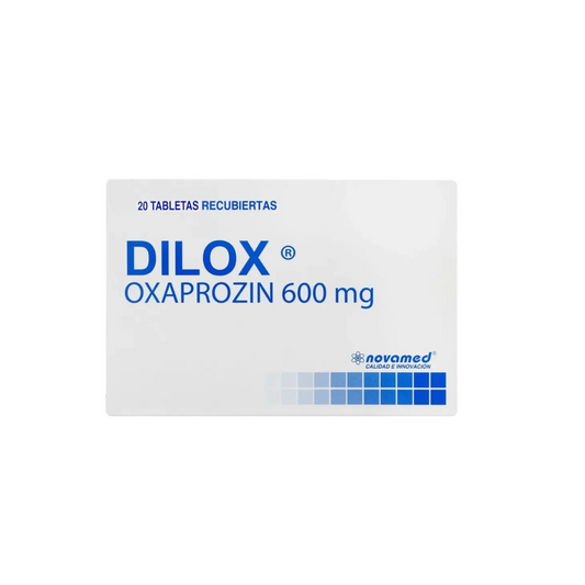 DILOX 600 MG TABLETA CAJA X 20