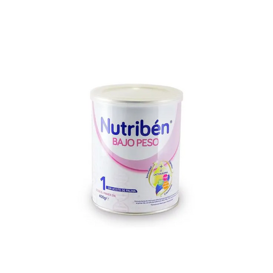 NUTRIBEN BAJO PESO 1 POLVO ORAL LATA X 400 GR