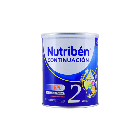 NUTRIBEN CONTINUACION 2 POLVO ORAL LATA X 400 GR