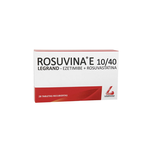 ROSUVINA E 10 MG + 40 MG  TABLETA RECUBIERTA CAJA X 30