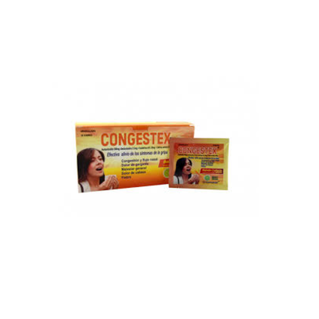 CONGESTEX GRIPA GRANULADO CAJA X 30