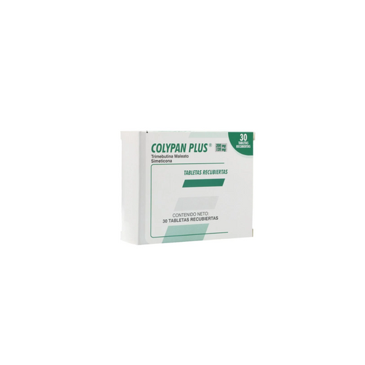 COLYPAN PLUS 200 MG /120 MG TABLETA RECUBIERTA CAJA X 30