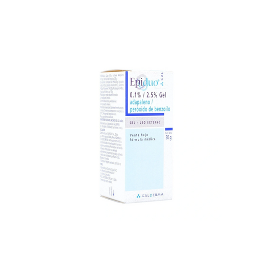 EPIDUO 0.1 G/2.5 G GEL TOPICO TUBO X 30 GR