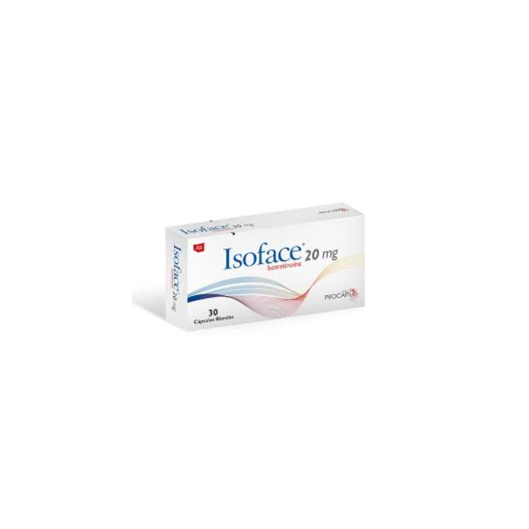 ISOFACE 20 MG CAPSULA BLANDAS CAJA X 30