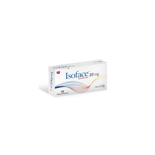 ISOFACE 20 MG CAPSULA BLANDAS CAJA X 30