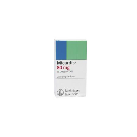 MICARDIS 80 MG COMPRIMIDO CAJA X 28