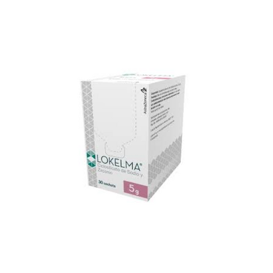 LOKELMA 5 GR POLVO PARA SUSPENSIÓN CAJA X 30 SOBRES