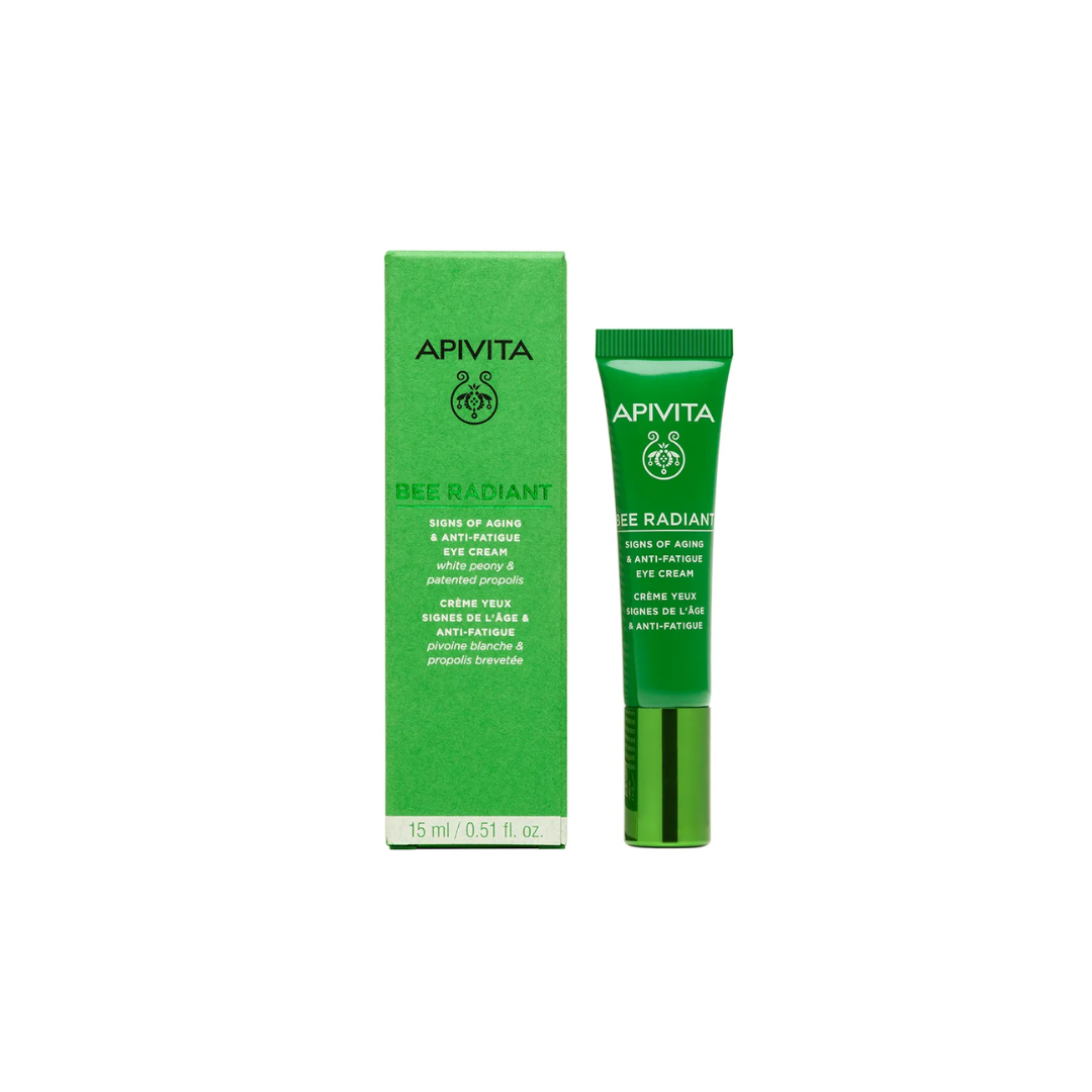 APIVITA BEE RADIANT SIGNS OF AGING & ANTI-FATIGUE EYE  EMULSION TOPICA TUBO X 15 ML