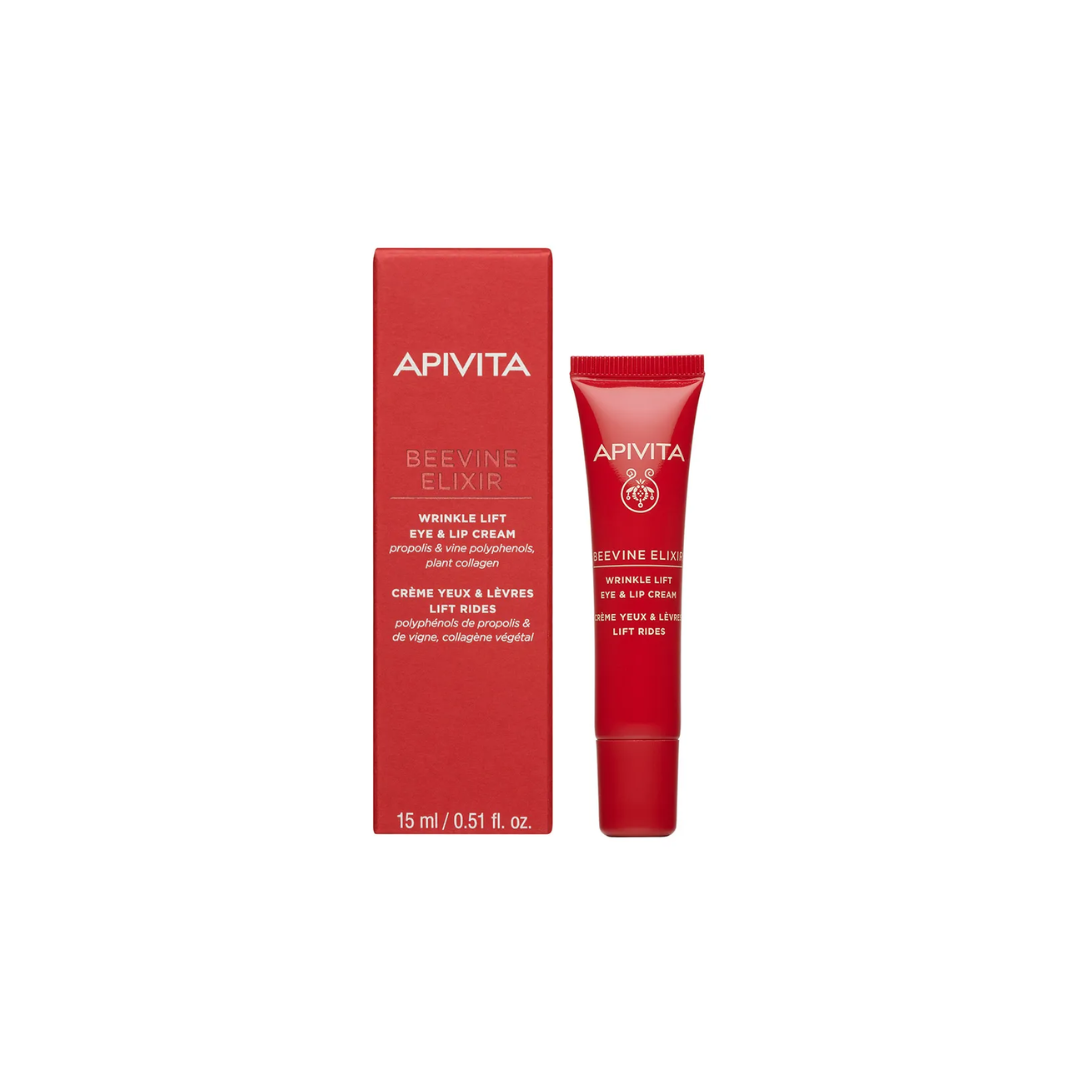 APIVITA BEEVINE ELIXIR WRINKLE LIFT EYE & LIP CREMA FACIAL FRASCO X 15 ML