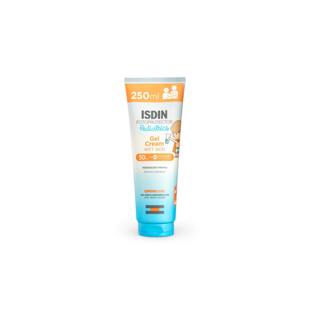 ISDIN FOTOPROTECTOR FUSION GEL CREAM PEDIATRICS SPF50 EMULSION TOPICA POTE X 250 ML