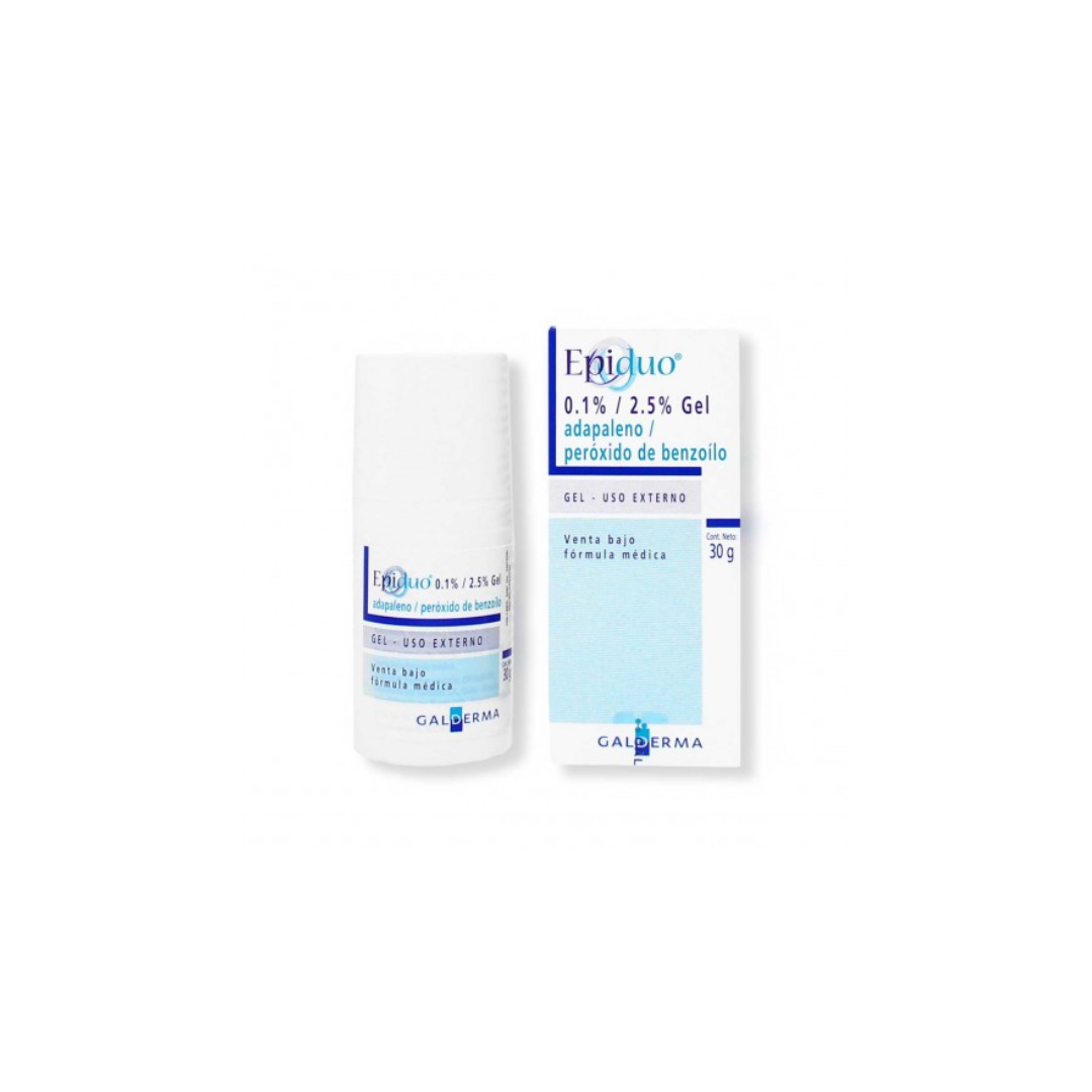 EPIDUO 0.1 G/2.5 G GEL TOPICO TUBO X 30 GR