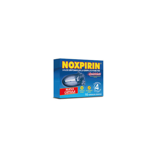 NOXPIRIN QUICKGELS CAPSULA BLANDAS CAJA X 10