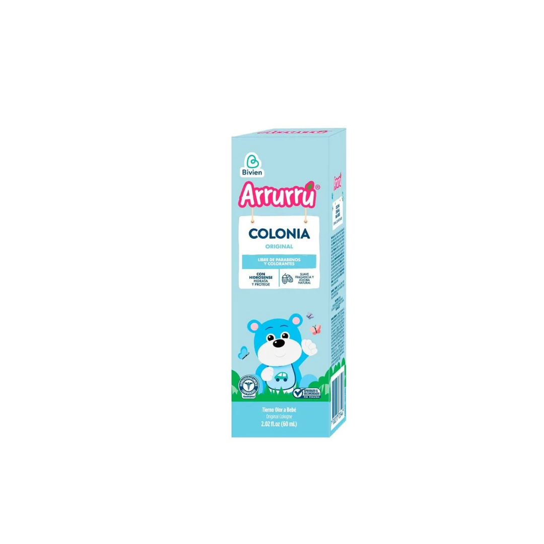 COLONIA ARRURRU ORIGINAL AZUL LOCION CORPORAL FRASCO X 60 ML