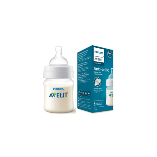 AVENT TETERO ANTI-COLIC 4 ONZ PLASTICO TAPA CHUPA BLANDA NA CAJA X 1