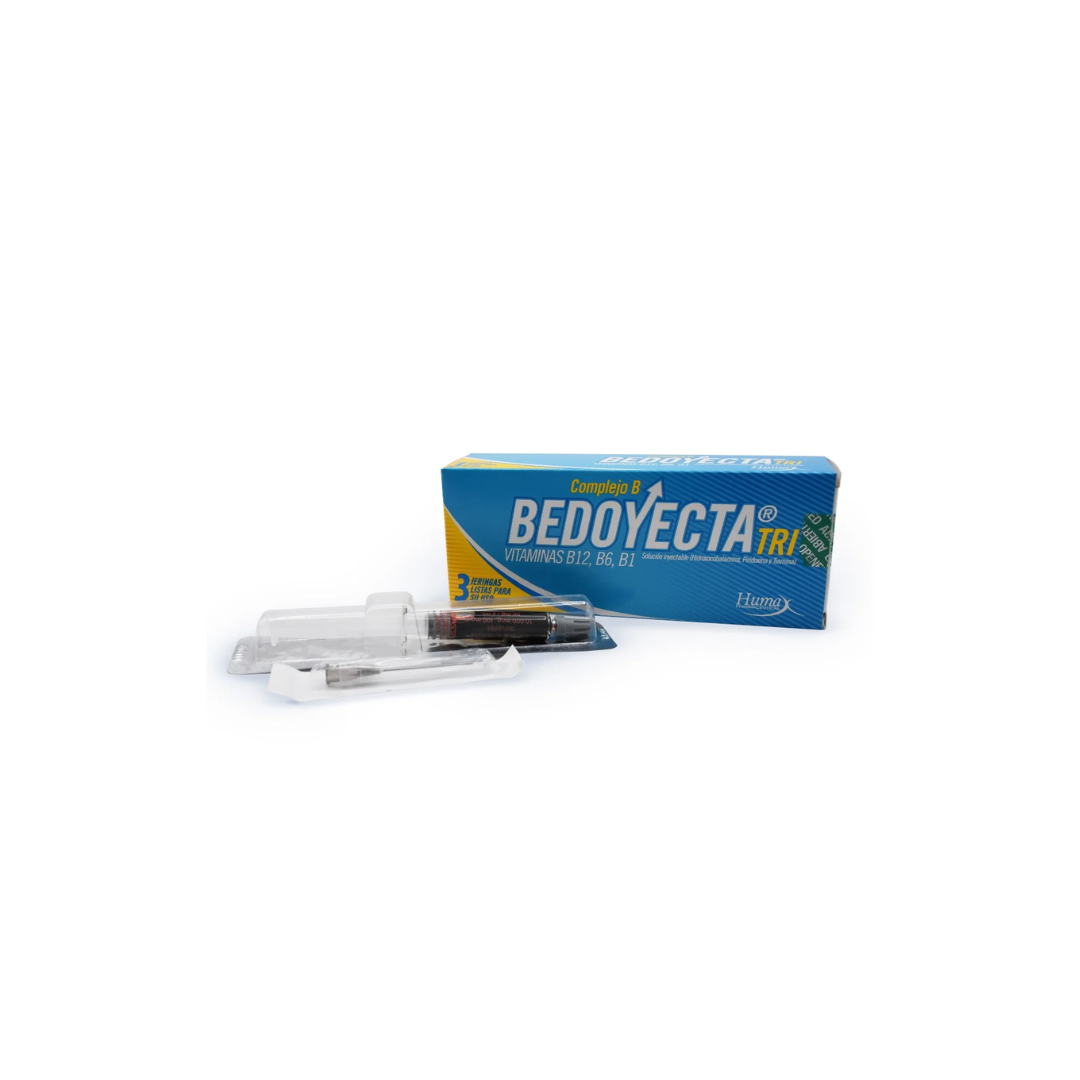 BEDOYECTA TRI 10 MG /100 MG / 50 MG JERINGA PRECARGADA CAJA X 3