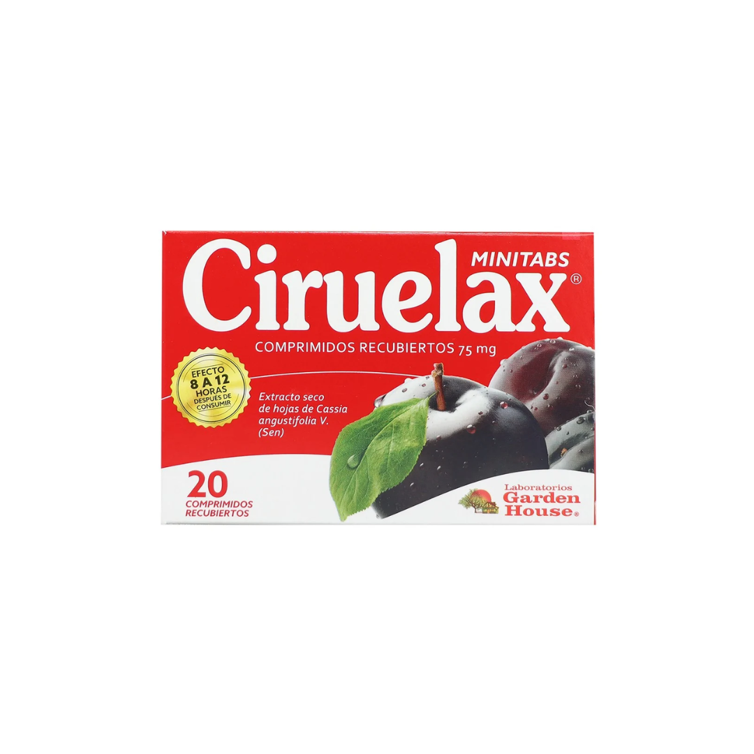 CIRUELAX MINITABS COMPRIMIDO CAJA X 20