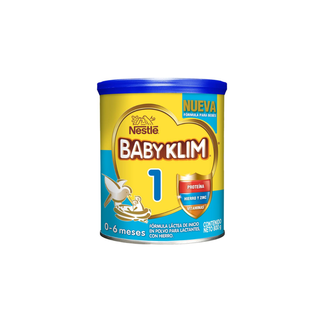 KLIM BABY 1 POLVO ORAL LATA X 800 G