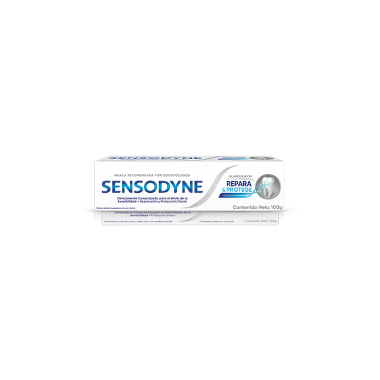 SENSODYNE REPARA Y PROTEGE BLANQUEADORA NA TUBO X 100 GR