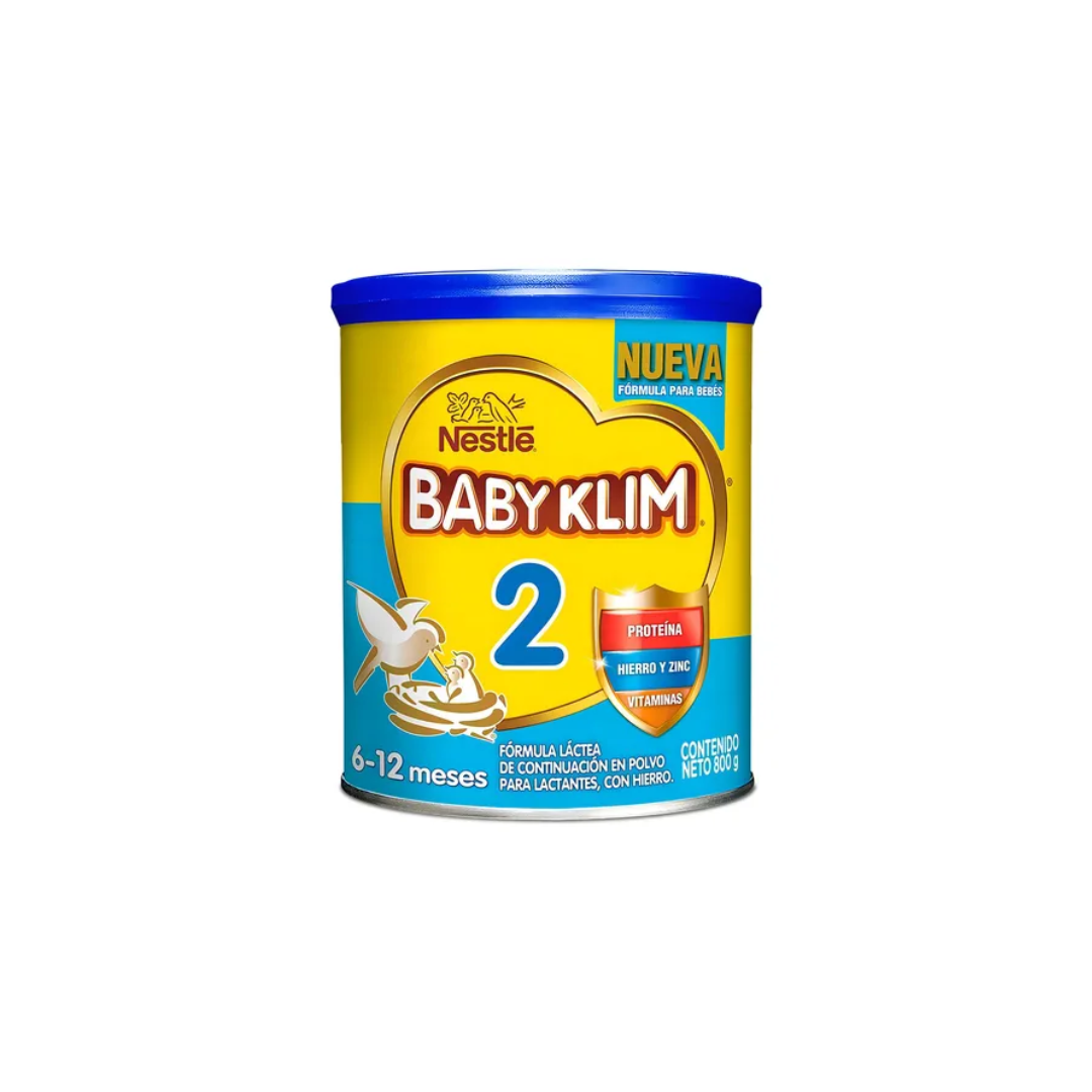 KLIM BABY 2 POLVO ORAL LATA X 800 G