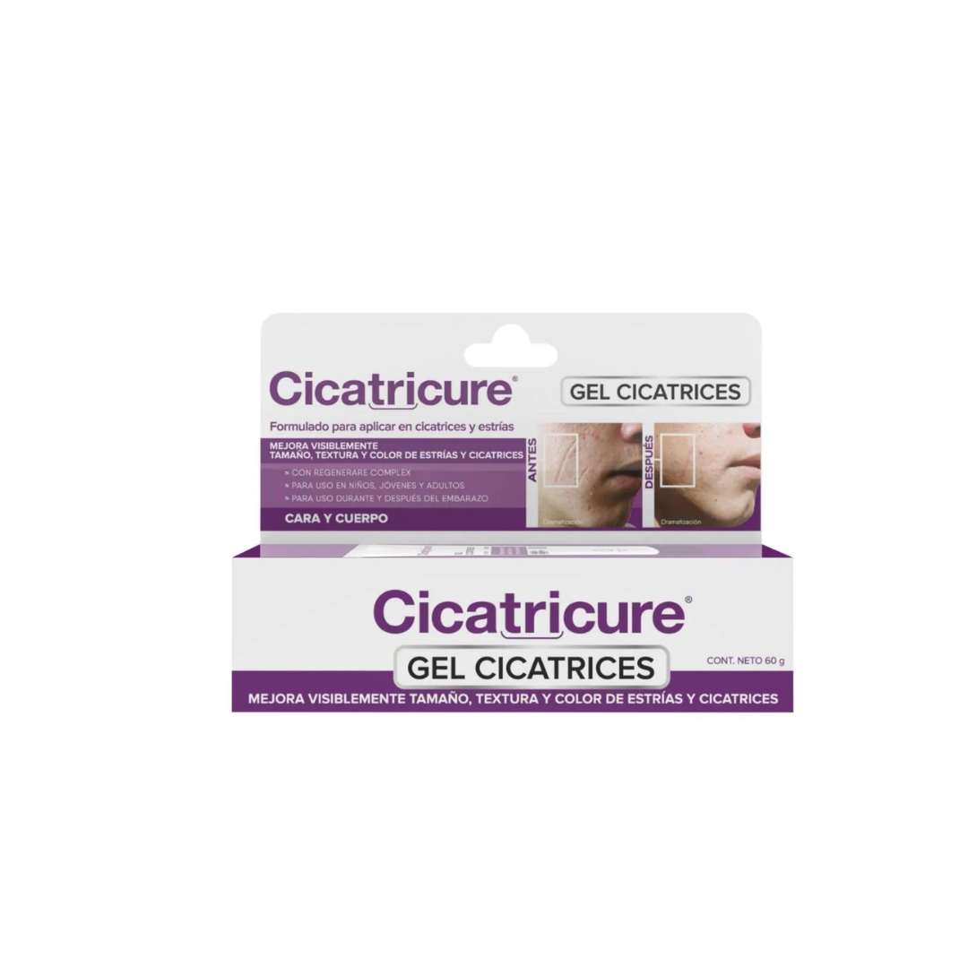 CICATRICURE GEL TOPICO TUBO X 60 G