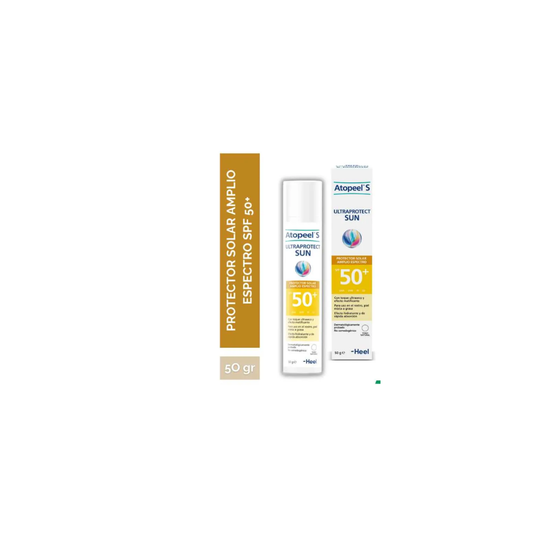 ATOPEEL PROTECTOR SOLAR SPF 50+ TONO NATURAL CREMA TOPICA TUBO X 50 GR
