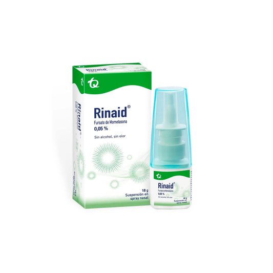RINAID 0.05% SOLUCIÓN NASAL FRASCO X 18 GR