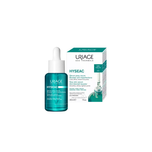 URIAGE HYSEAC SERUM PEAU NEUVE BOOSTER ANTI-IMPERFECTIONS SOLUCIÓN FRASCO X 30 ML
