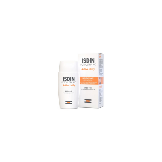 ISDIN FOTOULTRA 100 ACTIVE UNIFY SPF 50  EMULSION FRASCO X 50 ML
