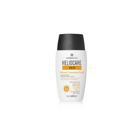 HELIOCARE 360° MINERAL TOLERANCE FLUID SPF 50 CREMA TOPICA FRASCO X 50 ML