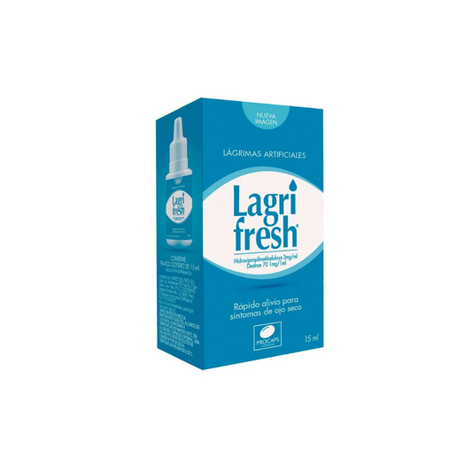 LAGRIFRESH LAGRIMAS ART SOLUCIÓN OFTALMICA FRASCO X 15 ML LAGRIFRESH