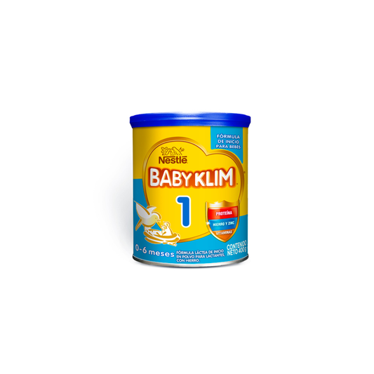 KLIM BABY 1 POLVO ORAL LATA X 400 GR