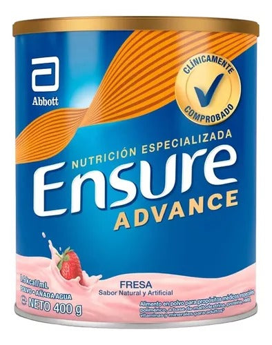 ENSURE ADVANCE FRESA POLVO LATA X 400 GR